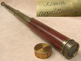 Early 19th century telescope by Joseph Smith, Royal Exchange, London